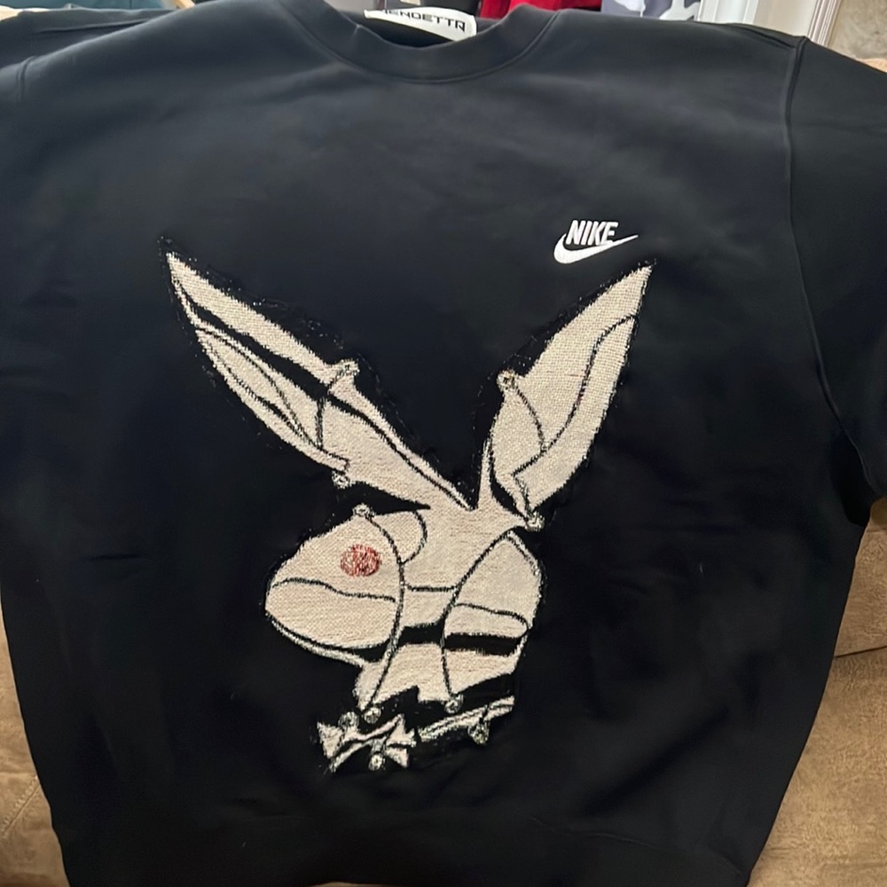 One of one Playboy Tapestry Sweatshirt